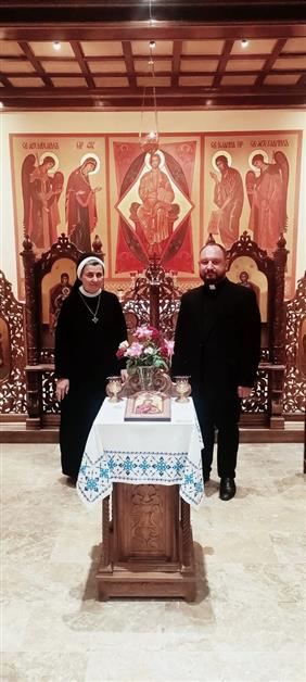 Преосвященний владика Теодор Відвідав курію Сестер ЧСВВ