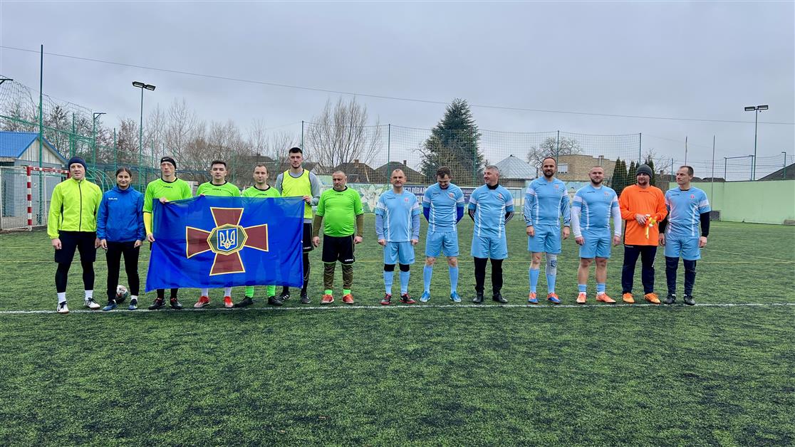 Дружній матч між Національною гвардією України та священиками Мукачівської греко-католицької єпархії