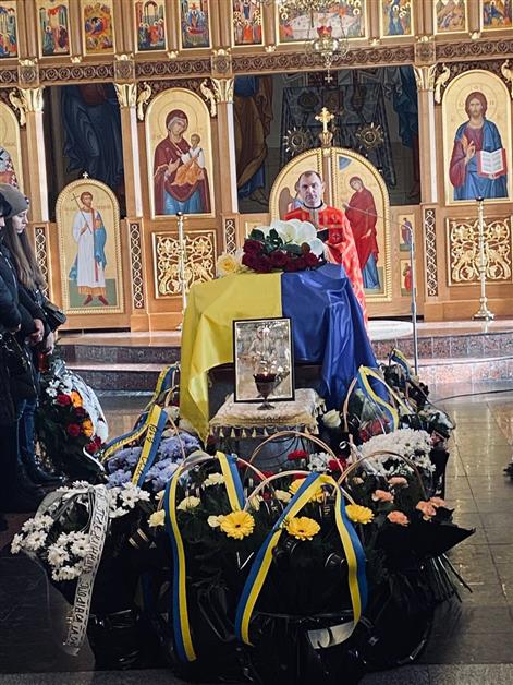 Похорон воїна ЛОУСКА Олександра