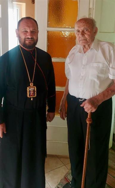 Преосвященний Владика Теодор зустрівся з одним з найстарших священників МГКЄ