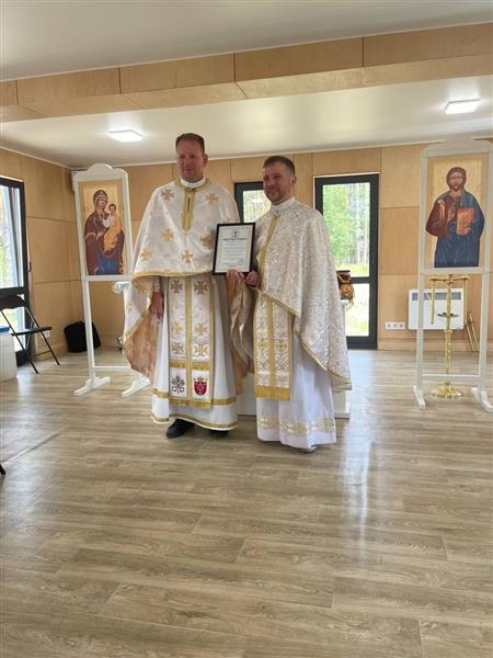 Мукачівська Греко-католицька Єпархія зібрала допомогу для храму в Гостомелі