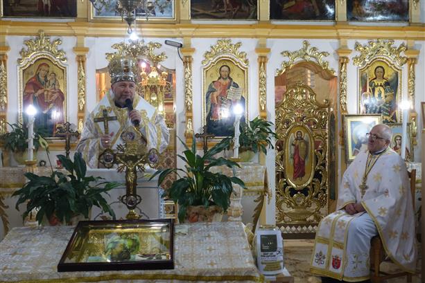 Архієрейська Божественна Літургія з нагоди ювілею 70-річчя о. Івана Стеця.