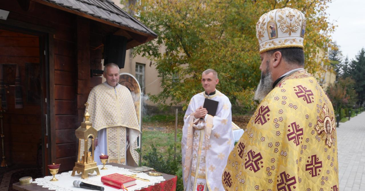 Божественна Літургія у  день вшанування святого апостола і євангелиста Луки
