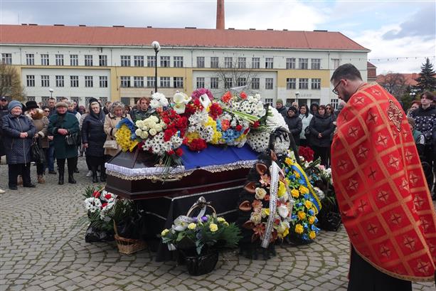 Похорон Воїна-героя Шпонтак Сергія