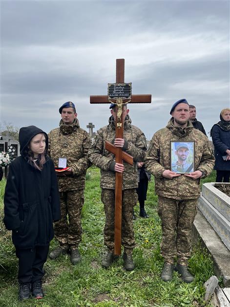 Похорон Воїна Пович Ярослава  Івановича