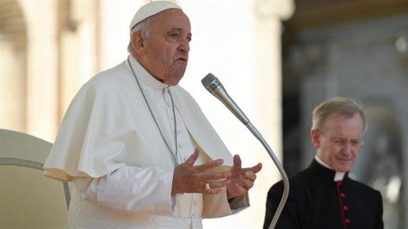 Папа: просімо в Господа, за заступництвом Матері, миру для України і Святої Землі