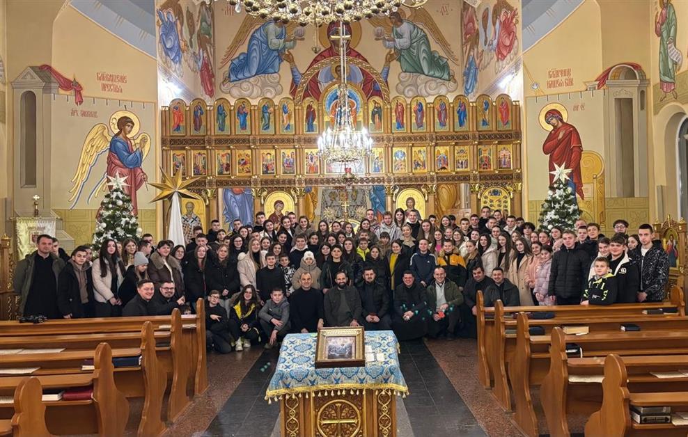 Деканальна зустріч молоді Виноградівського деканату.