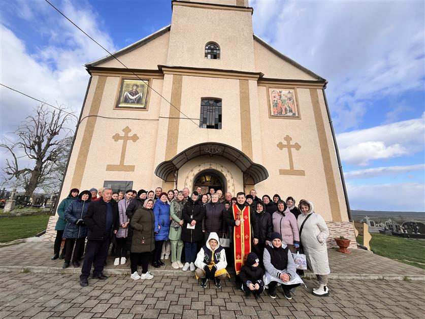 Хресна Дорога вулицями села Андріївка Середнянського деканату