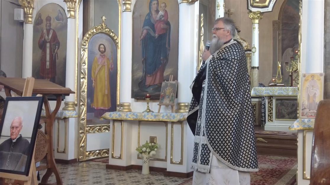 Проповідь отця Василя Зейкана у м.Береговe