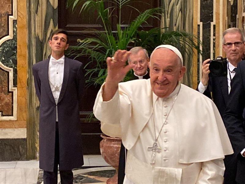 Папа Франциск запевнив, що постійно молиться за мир в багатостраждальній Україні