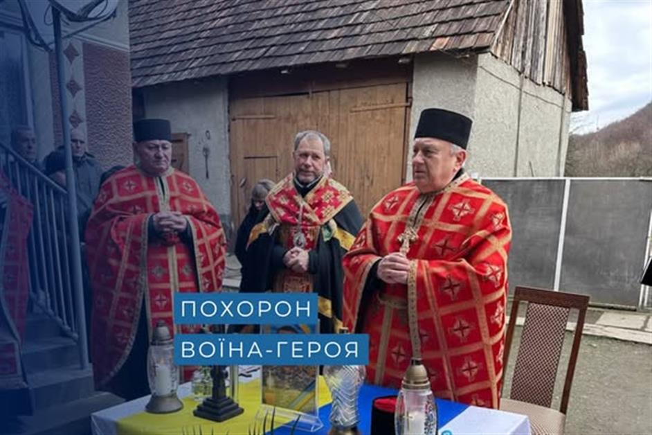 Похорон воїна-героя Івана Роля