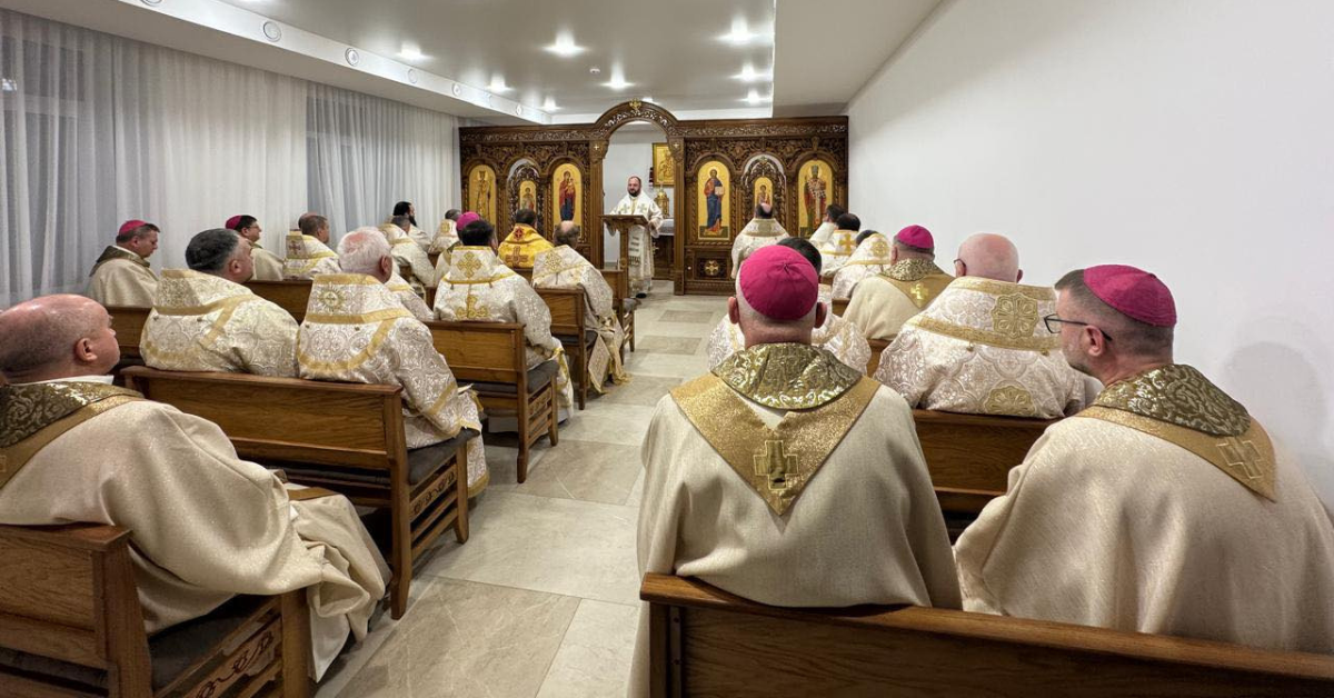 Владика Теодор Мацапула проводить реколекції для всіх католицьких єпископів України