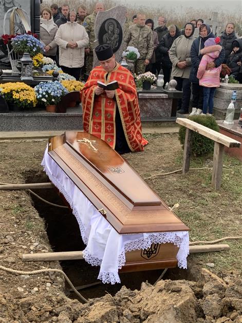Похорон воїна -героя ЧЕРКУН Павла Васильовича