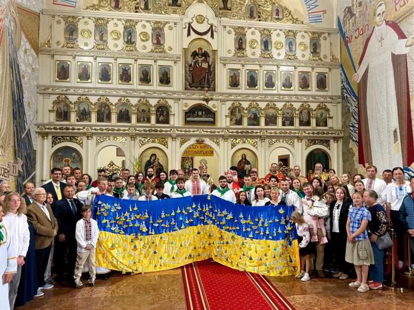 Владика Теодор взяв участь у Всеукраїнській прощі в Лютині