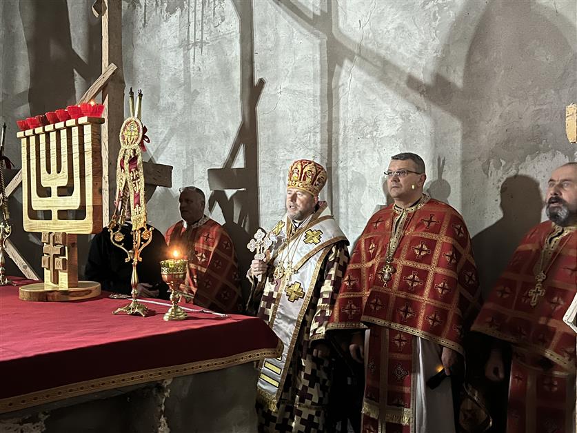 Літургія в церкві де служив бл. владика Теодор Ромжа