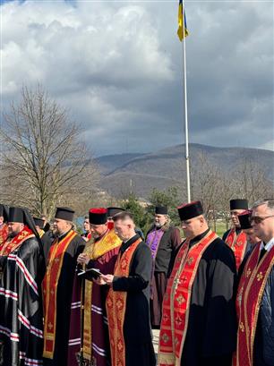 Панахида, та вшанування пам'яті тих, хто віддав своє життя за незалежність Карпатської України