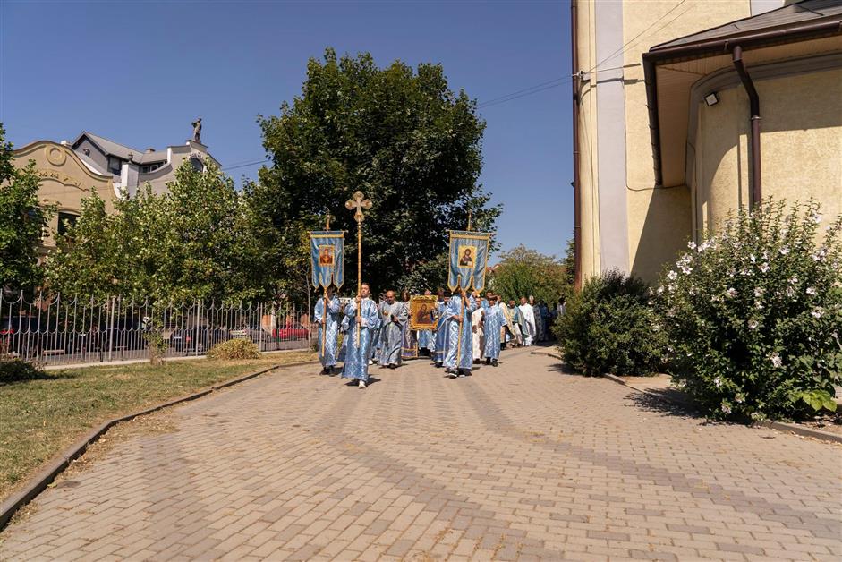 У Мукачеві відзначили храмове свято Успення Пресвятої Богородиці