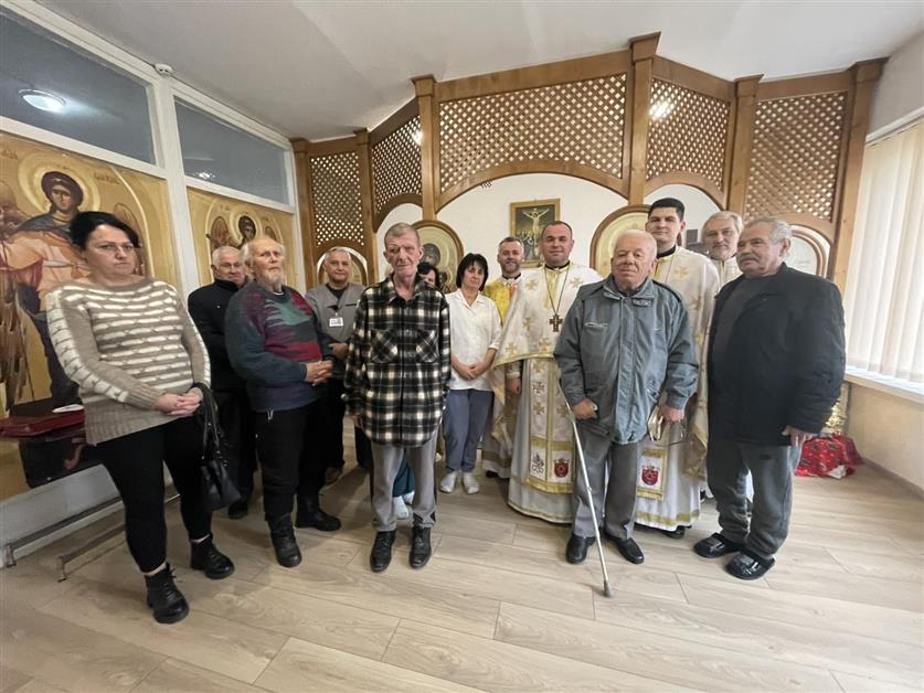 В Мукачеві у лікарні Святого Мартина,  звершена святкова Божественна Літургія.