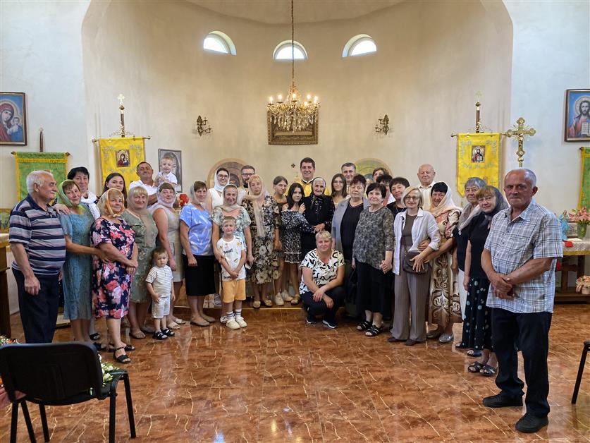 Служба Божа з нагоди ювілею 90 років життя  Гафії Сарканич.