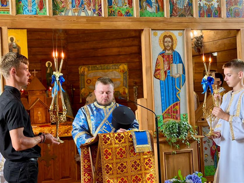 Храмове свято у Духовному центрі святого Івана Павла ІІ