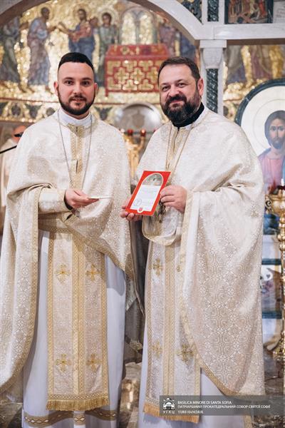 Собор Святої Софії отримав частицю мощей блаженного єпископа Теодора Ромжі