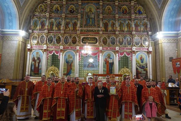 Архиєрейська Божественна Літургія з нагоди святкування 150-річчя від дня народження о. Августина Волошина.