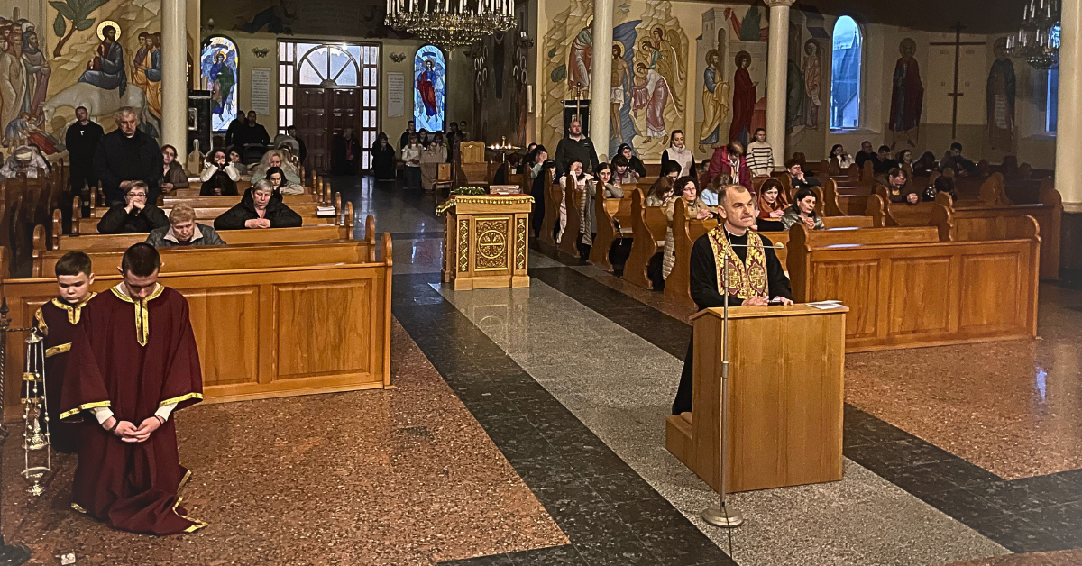 У Винорадові відбулася адорація та молитва за Мир