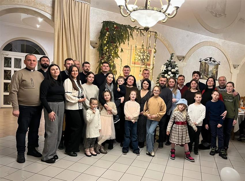 Коляда священичих родин Мукачівського деканату