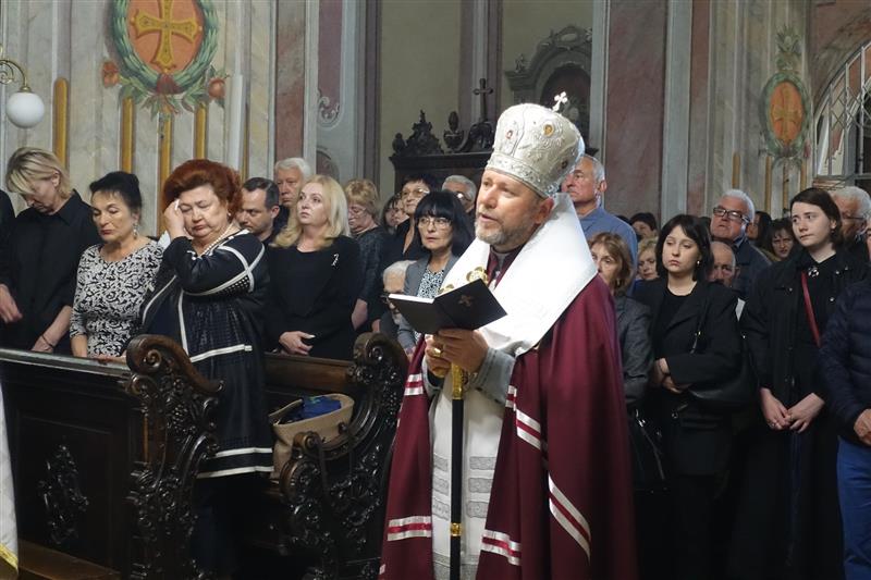 Похорон ректора Закарпатської Академії Мистецтв Івана Небесника.