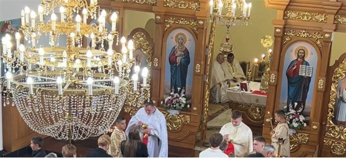 В смт. Королево відзначили храмрвий празник Вознесіння Господнього