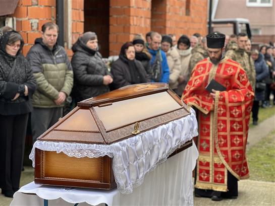 Похорон воїна- героя Микола Соловка