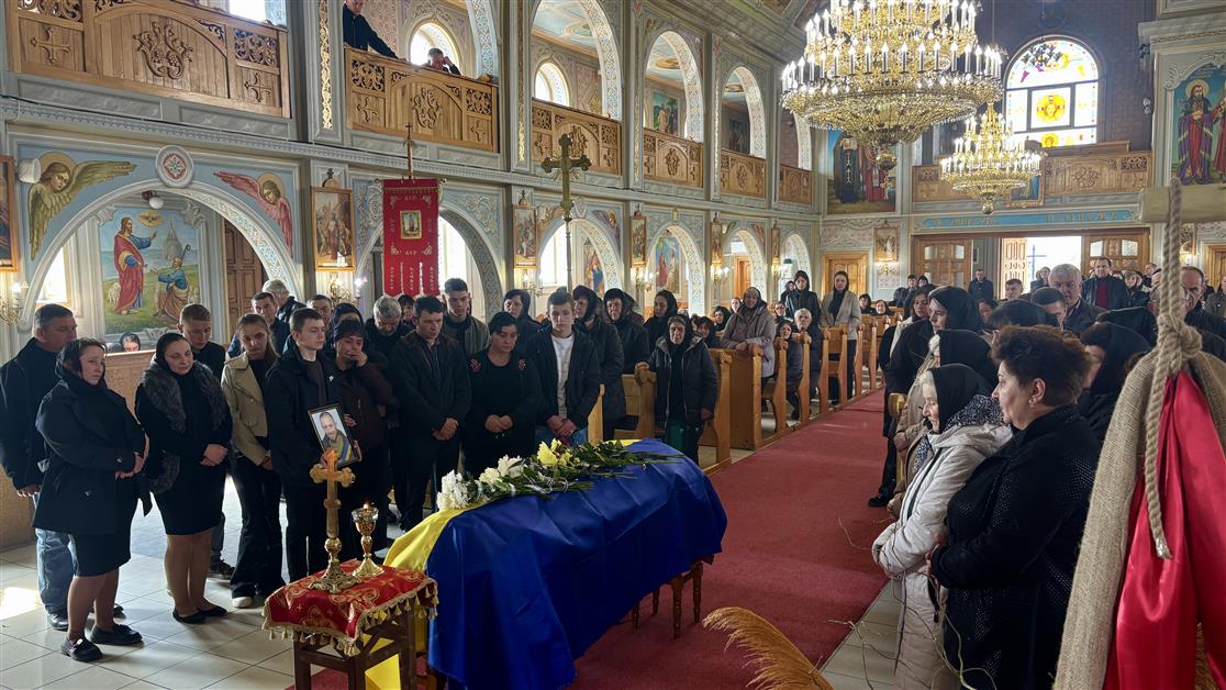 Похорон військового Брич Юрія Юрійовича