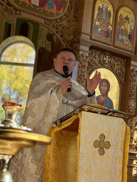 Храмовий празник в с. Черна, Виноградівського деканату.