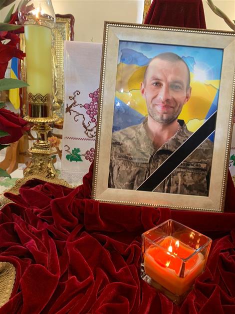 Похорон воїна-героя Івана Голуба