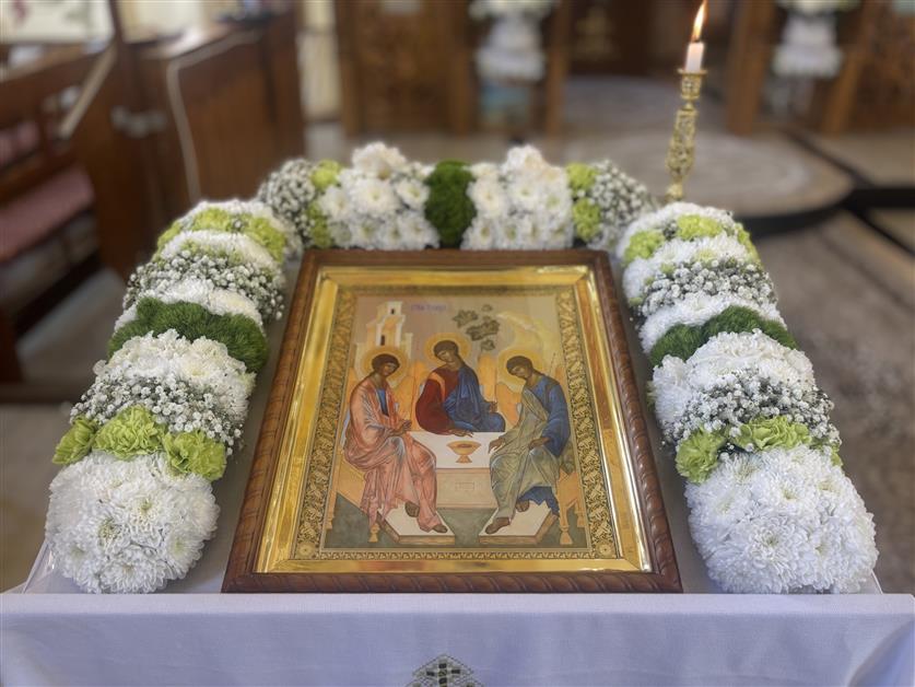 Храмовий празник в с. Великі Комʼяти, Виноградівського деканату.