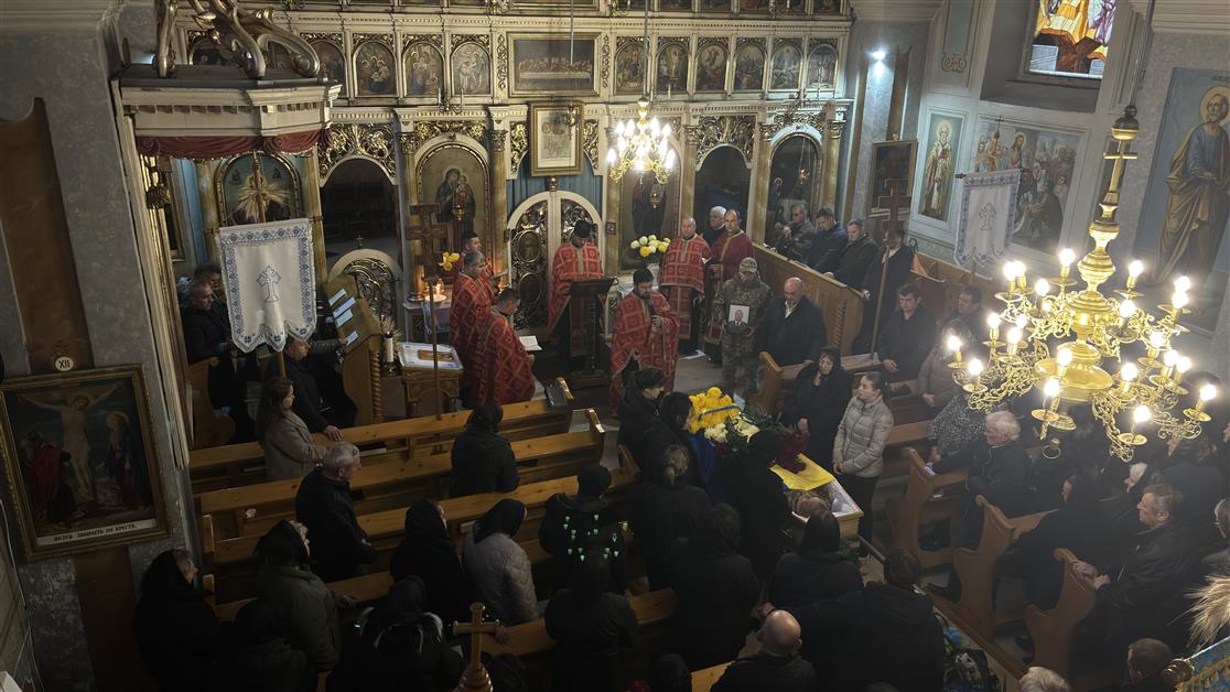 Похорон військового, Захисника України Пахоту Олександра Анатолійовича
