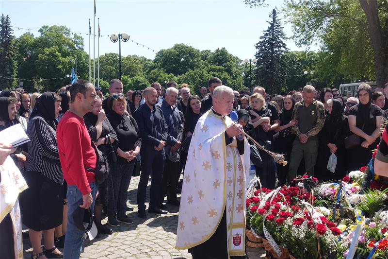 Похорон воїна-героа Бенца Івана Васильовича