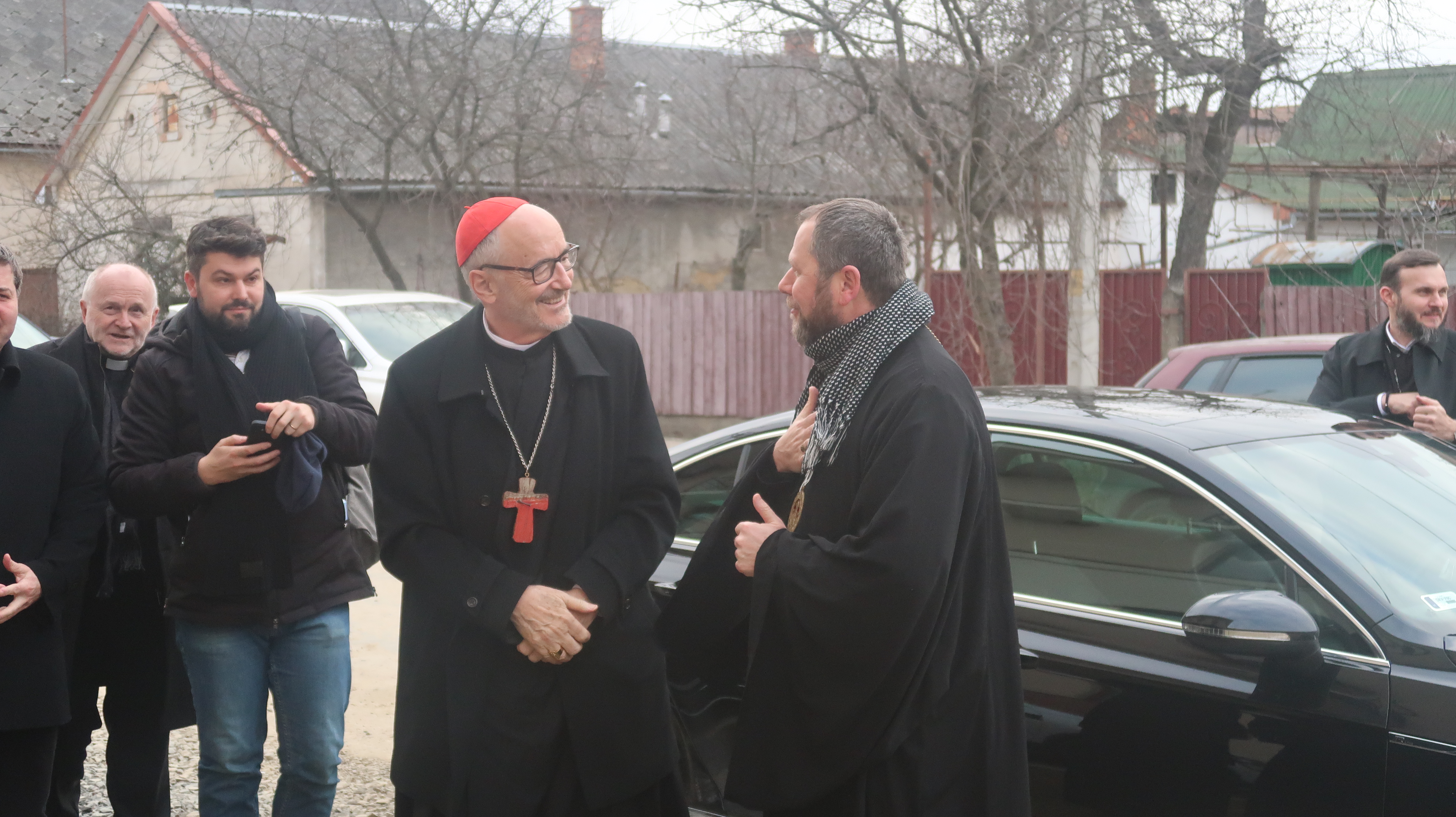 Папський особливий посланець Кардинал Майкл Черні відвідав Закарпаття