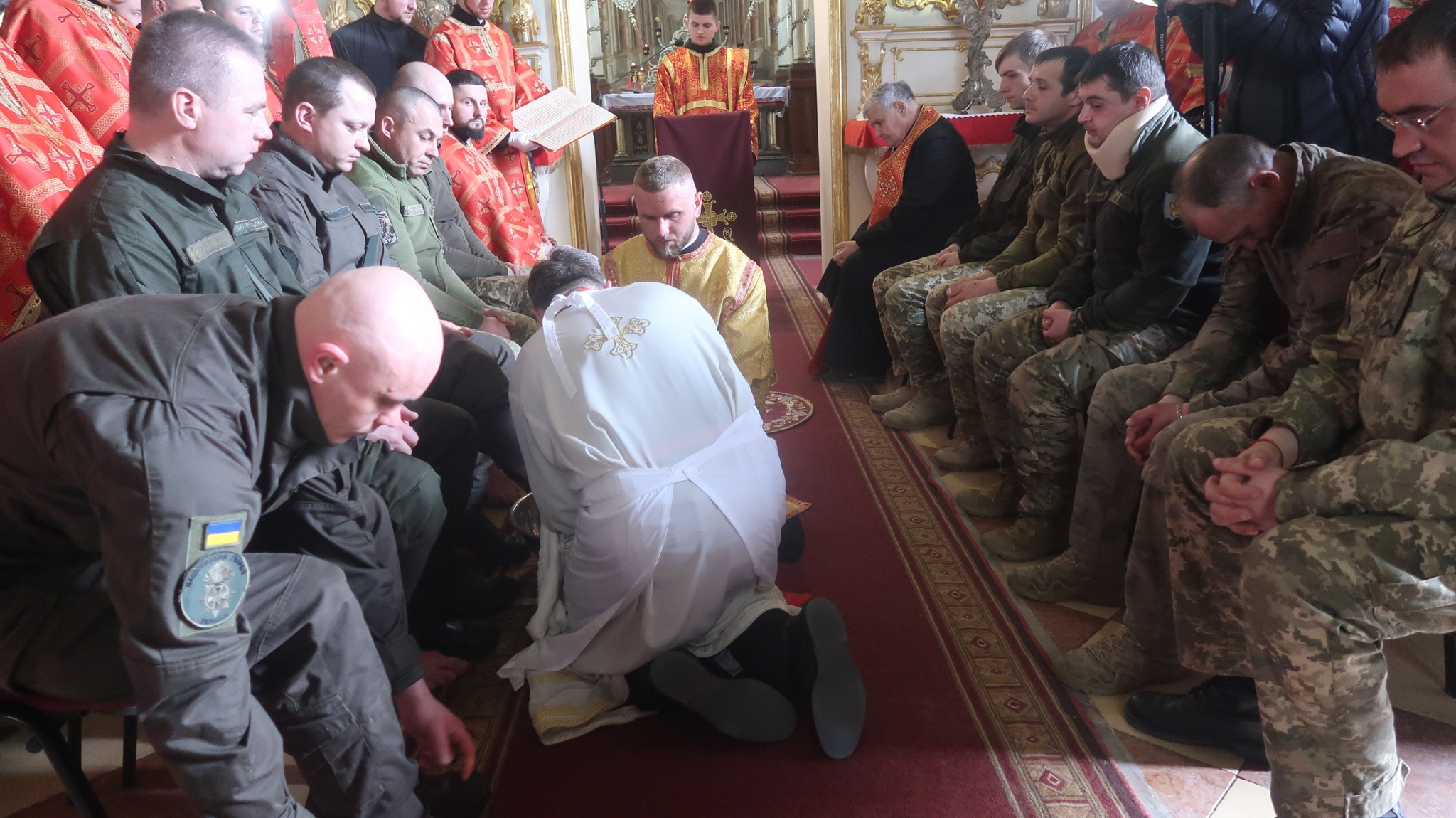 Святий і Великий Четвер у Хрестовоздвиженському греко-католицькому кафедральному соборі