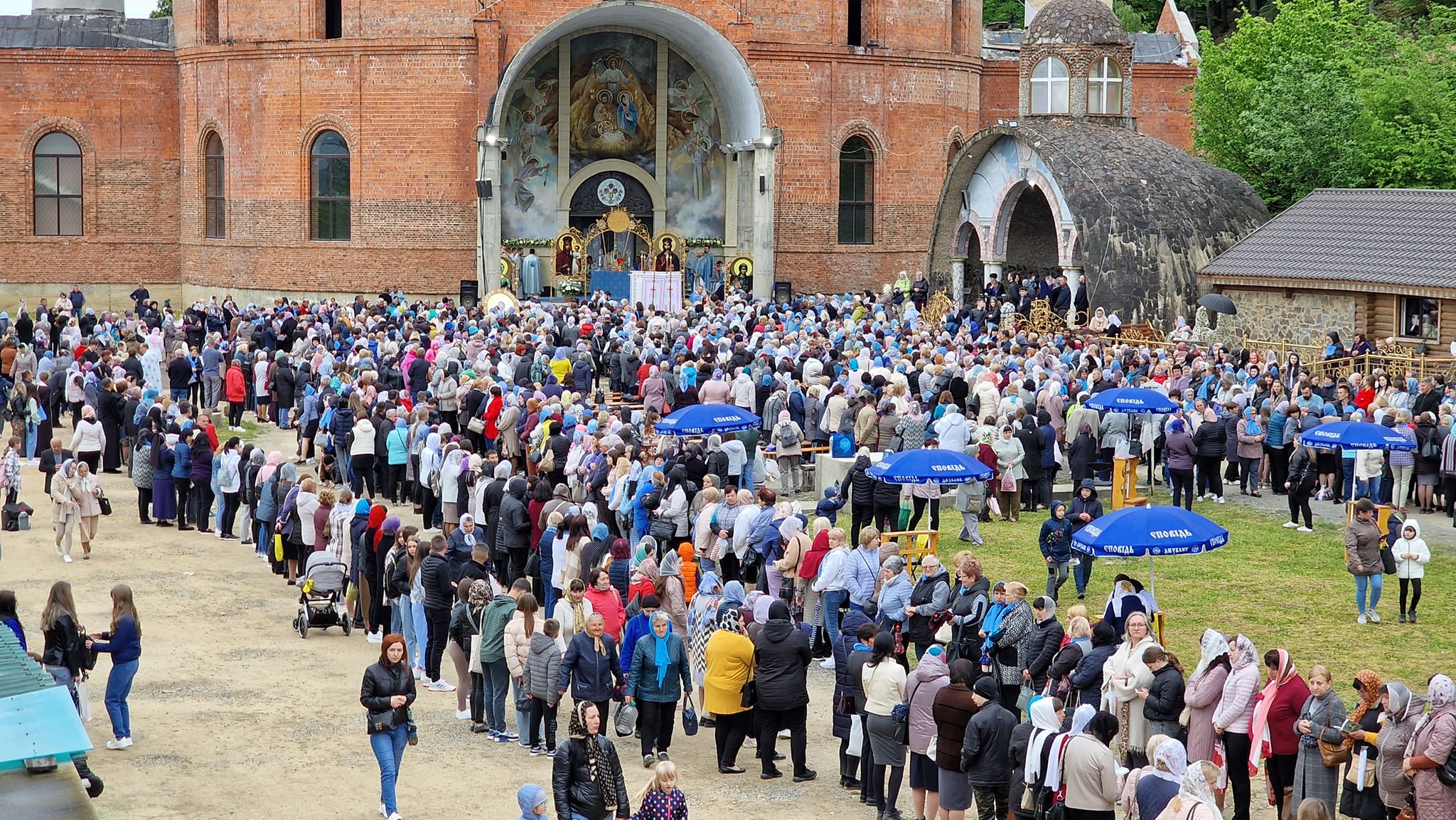Єпархіальна проща спільноти Матері у молитві в Джублику (відео-огляд)
