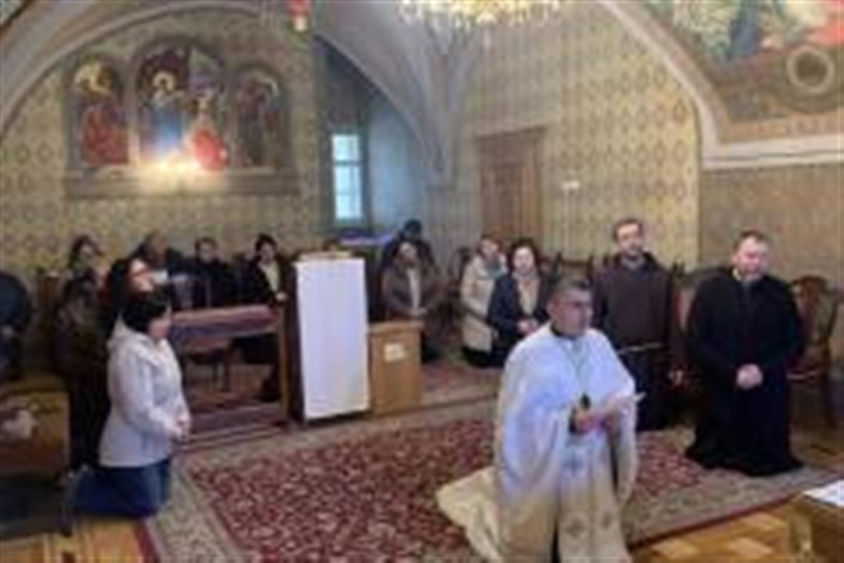 Духовна віднова в Єпископській Резиденції, яку проводить о. Роман Поп, ЧБМ Капуцинів