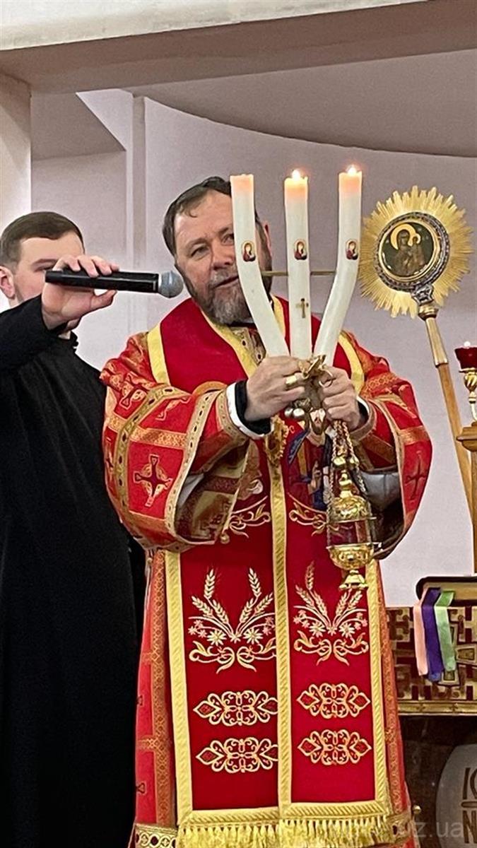 Служба Преждеосвященних Дарів у семінарійному храмі Перенесення мощей Блаженного Теодора