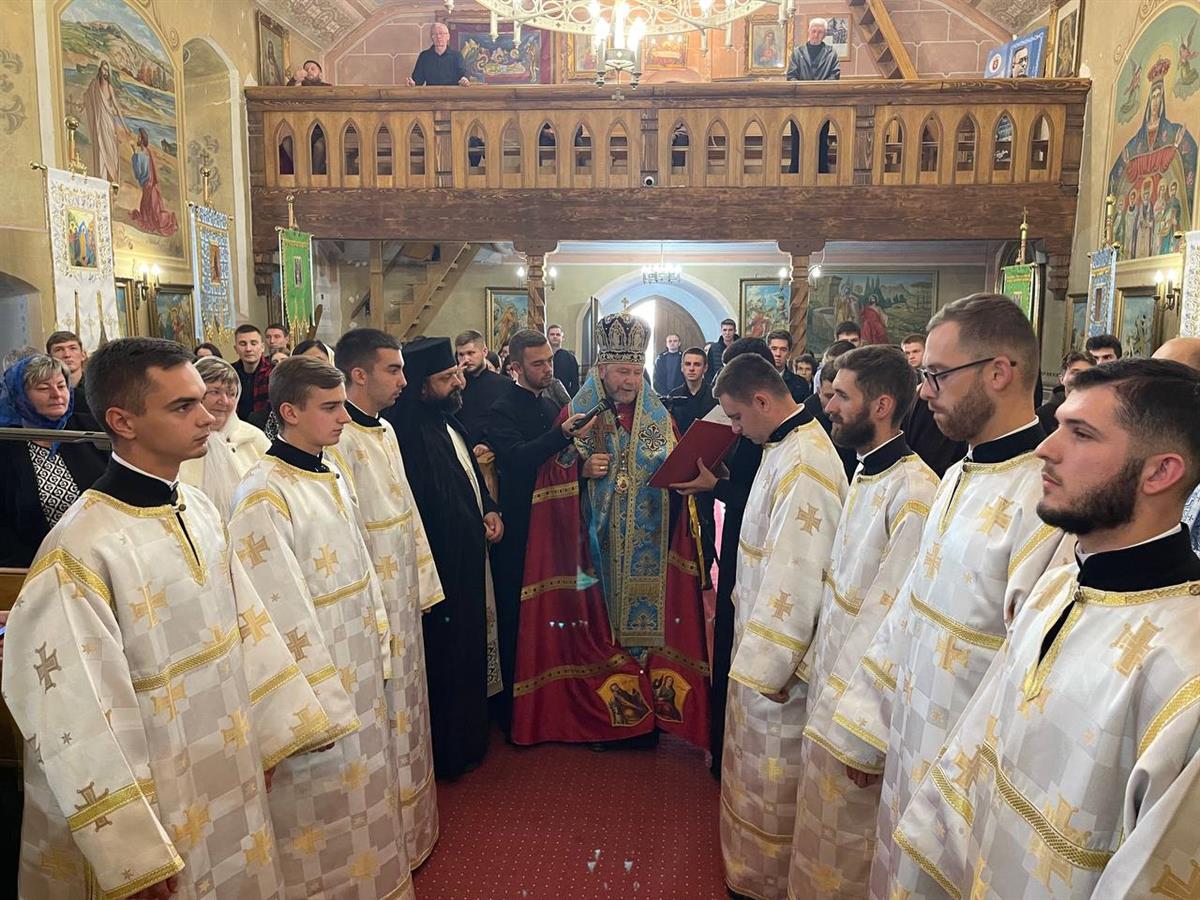 Нижчі свячення в Горянській Ротонді