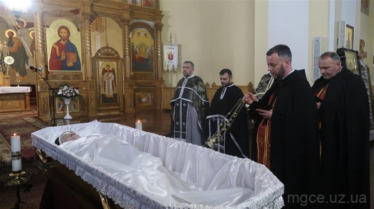 Панахида за новопредставленою сестрою Матеєю Гриб, ЧСВВ