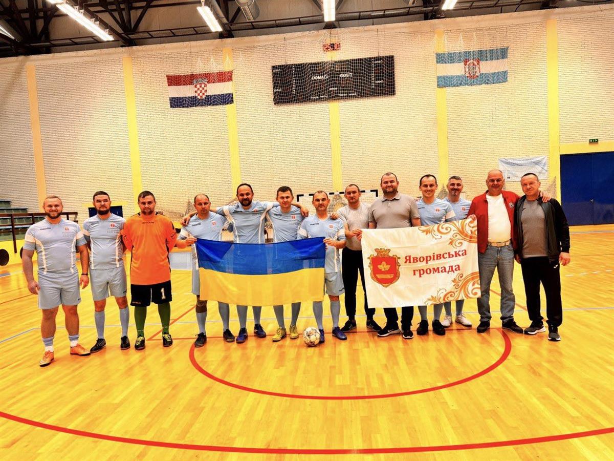 Благодійний турнір у Вуковарі: команда Мукачівської греко-католицької єпархії виборола срібло.