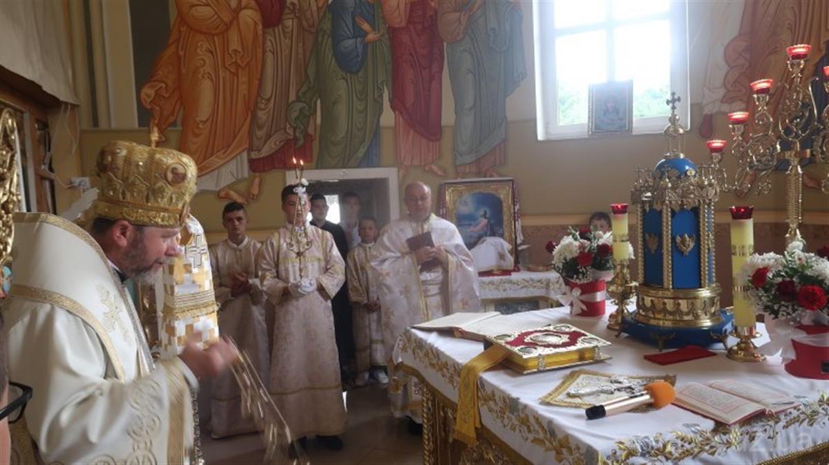 Архієрейська Служба Божа у Свято-Преображенському храмі