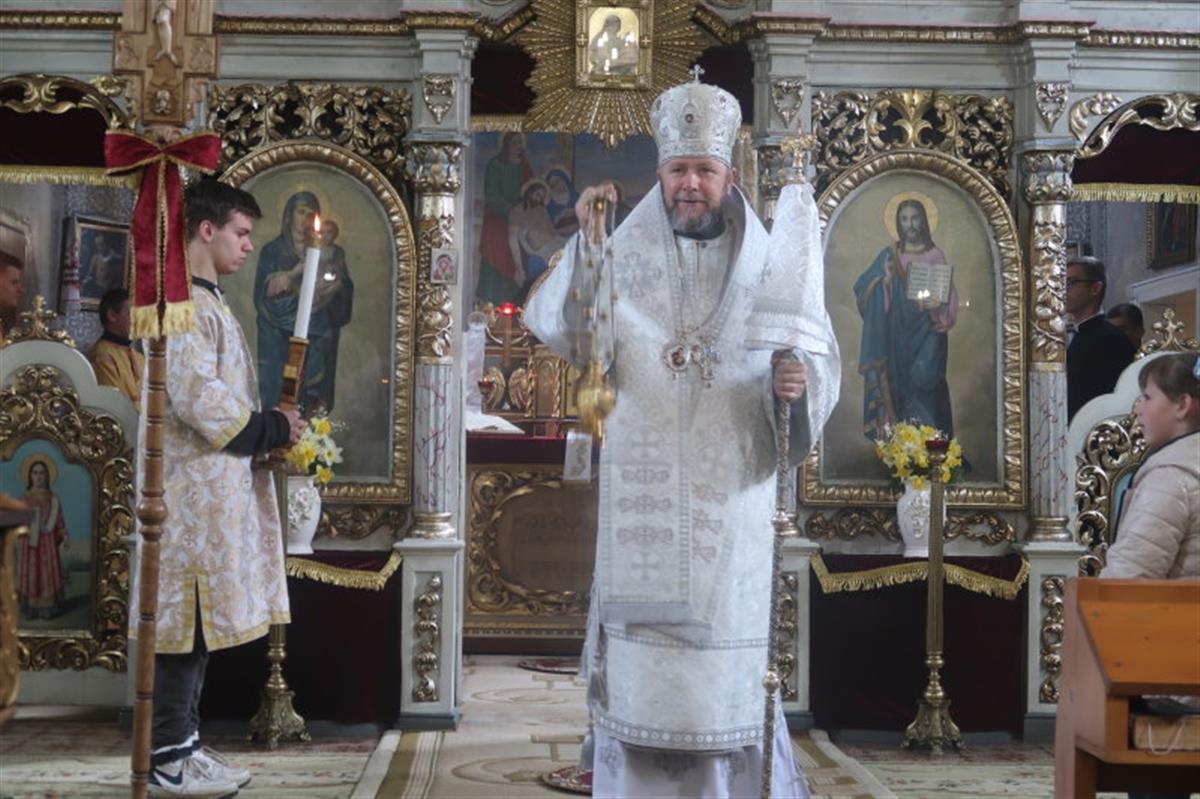 Архієрейська Служба Божа в Свято-Вознесенському храмі