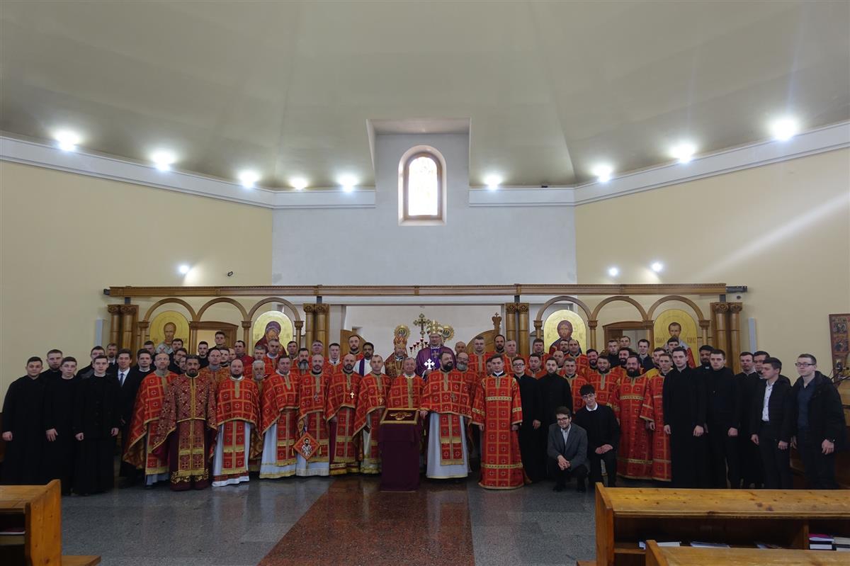Архиєрейська Божественна Літургію за участю Його Високопреосвященства кир Вісвальдаса Кульбокаса, апостольського нунція в Україні. 05.03.24