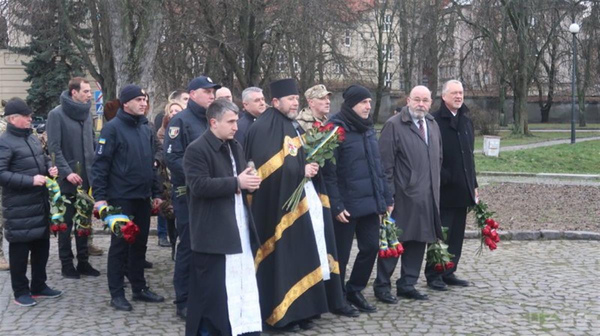 Участь в урочистості з нагоди Дня Соборності України