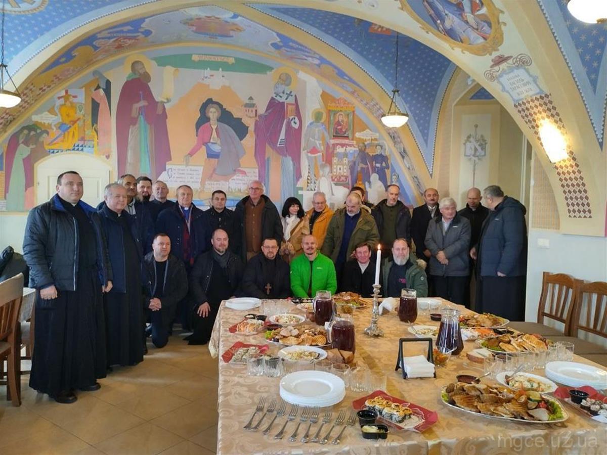 Сьогодні єпископська резиденція Мукачівської греко-католицької єпархії приймала закордонних гостей